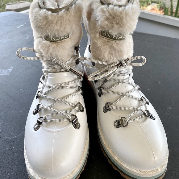 Michael Kors rain boots / removable insert - Picture 1 of 5